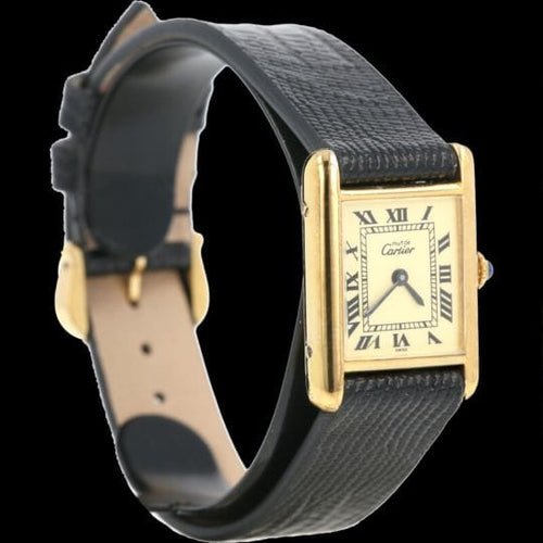 Montre Cartier Montre Tank Vermeil 58 Facettes MT43324