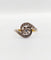 Bague 53.5 Bague tourbillon antique or 18k platine et diamants (circa 1920) 58 Facettes A06335