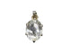 Pendentif Pendentif or blanc aigue-marine 58 Facettes A10536
