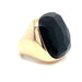 Ring 54 POMELLATO - “VICTORIA” JET BLACK YELLOW GOLD RING 58 Facettes REF 1-0002311/4