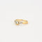 Bague 53 Solitaire or jaune et diamants 58 Facettes