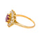 Bague 60 Bague  Marguerite  Or jaune Rubis, Diamant 58 Facettes 3949558CN