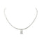 Collier Collier Pendentif Or jaune, Or blanc Diamant 58 Facettes 4221379RV