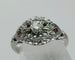 Bague 57 Bague Art Déco avec diamants et rubis 58 Facettes 50193