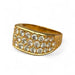 Bague 54 Carl Bucherer - Bague or jaune diamants 58 Facettes 312