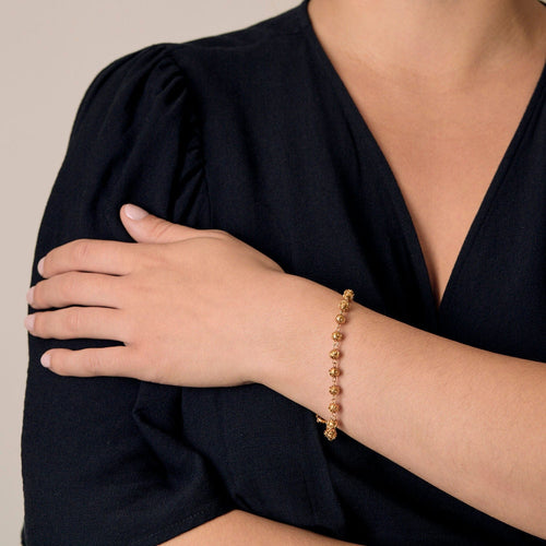 Bracelet en or jaune