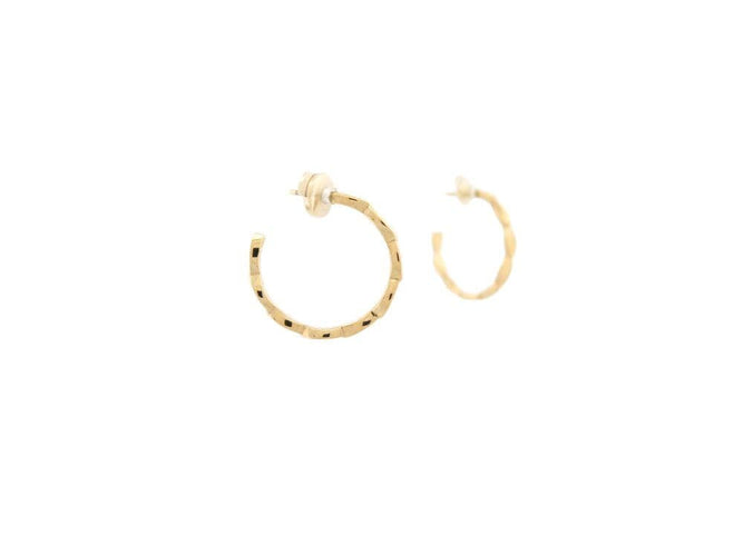 Boucles d'oreilles boucles d'oreilles ARTHUS BERTRAND creoles elisa pm or 18k s 58 Facettes 267348