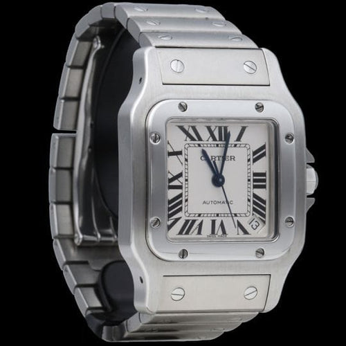 Montre Cartier Montre Santos Galbée Xl 58 Facettes MT42459