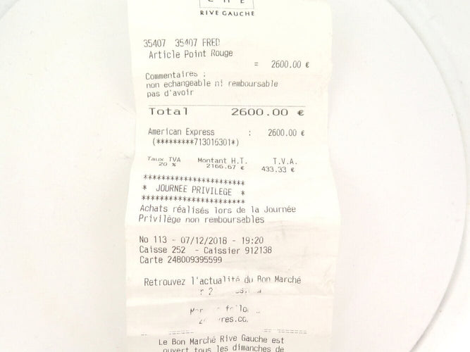 Bague 53 bague FRED chance infinie 4b0886 t53 or blanc 18k 87 diamants 0.15ct 58 Facettes 271716