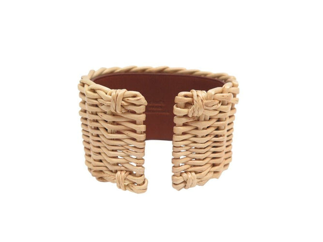 Collier bracelet HERMES collier de chein medor picnic osier 18cm boite 58 Facettes 267665