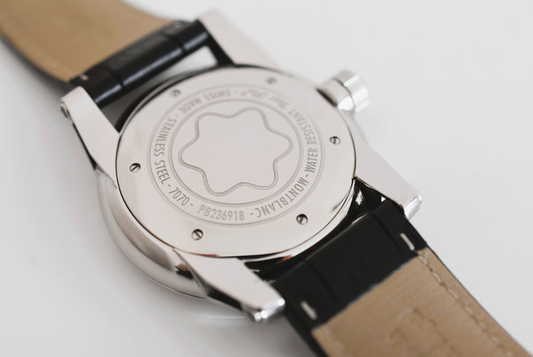 Montre MONTBLANC - Montre homme TimeWalker 2009 automatique, réf. 9675, full set exceptionnel 58 Facettes MON-100