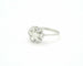 Bague Bague en or blanc avec un diamant central de 0,43 ct et des diamants d'accompagnement 58 Facettes 10466
