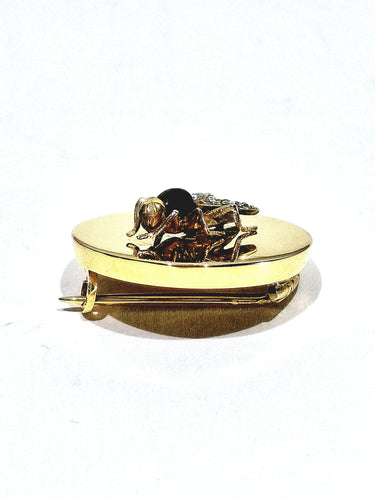 Broche Broche Guêpe or rose 58 Facettes