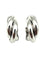 Boucles d'oreilles CARTIER. Collection "Trinity Mahé", boucles d'oreilles or blanc 18K 58 Facettes