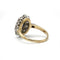 Bague - Or, Platine, Diamants & Saphir