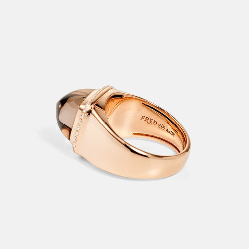 Bague 55 FRED - Bague Pain de Sucre 58 Facettes