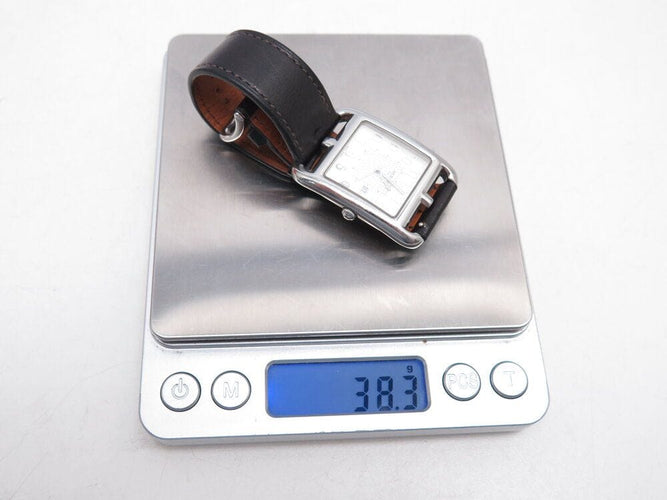 Montre montre HERMES cape cod simple tour tgm cc2.710 40 mm quartz +boite 58 Facettes 267394