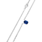 Collier Collier or blanc, saphir. 58 Facettes 34761