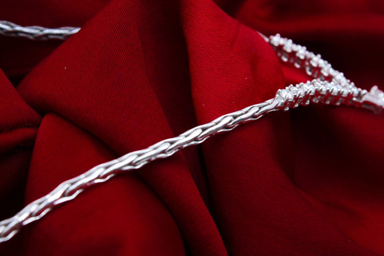 Collier Collier marguerite or blanc, diamants 58 Facettes 240108