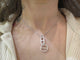 Collier collier HERMES pendentif azur pm chaine d'ancre en argent boite 58 Facettes 267569