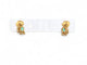 Boucles d'oreilles boucles d'oreilles en or jaune 18k serties emeraudes & 12 diamants 1ct s 58 Facettes 271351
