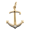 Pendentif Pendentif Ancre Or jaune et Diamant 58 Facettes 1.0000207/1