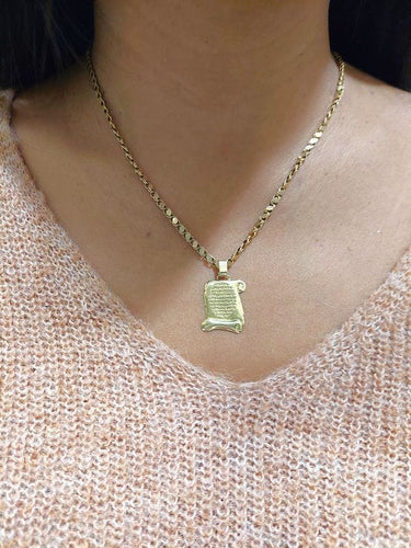 Pendentif Pendentif parchemin coran 58 Facettes 094071