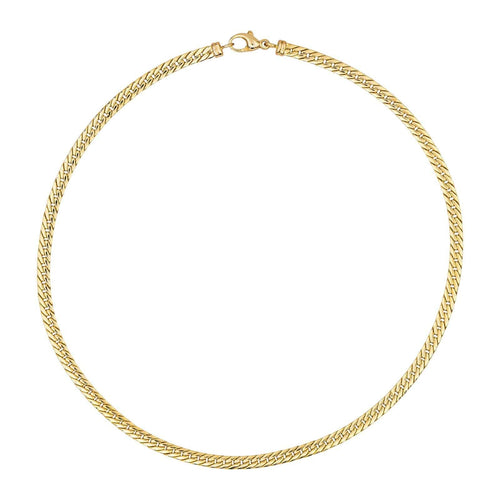 Collier Collier Maille Anglaise  Or jaune 58 Facettes 4650945CN