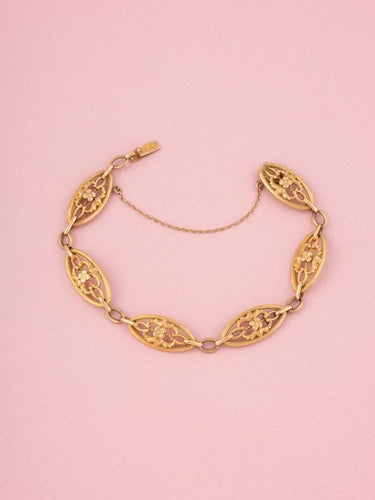 Bracelet Bracelet ancien en or jaune 18k 58 Facettes