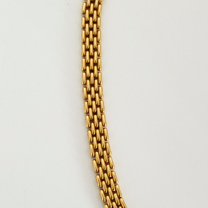 Collier Parure grain de riz or jaune 58 Facettes LP499-500