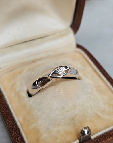 Bague Solitaire Diamant 0.10ct