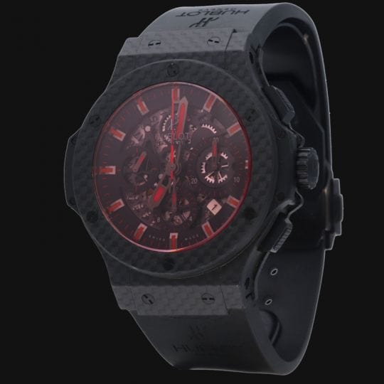 Montre Hublot Montre Big Bang Aero Bang Red Magic 44 Chronograph 58 Facettes MT40204