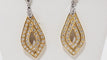 Boucles d'oreilles Boucles d'Oreilles En Or Bicolore Et Diamants 58 Facettes 30812