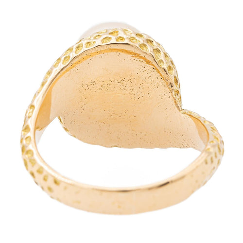 Bague 48 Bague perle Or jaune Perle 58 Facettes 2432036CN