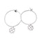 Boucles d'oreilles Boucles d'oreilles Messika, "Eden", or blanc, diamants. 58 Facettes 34377