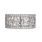 Bague 51 Chanel Bague Bandeau Camélia  Or blanc Diamant 58 Facettes 4416094RV