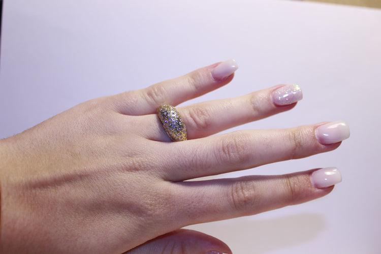 Bague 52 Bague Or Diamants 58 Facettes