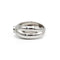 Bague 60 Bague - Or blanc et diamant 58 Facettes 1076