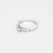Bague 56 Elini - Bague Solitaire en or blanc et diamants 58 Facettes LP1191/12
