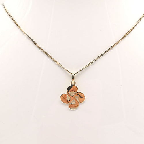 Collier Collier trèfle or jaune 58 Facettes