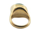 Bague 57 bague TIFFANY & CO cabochon elsa peretti t57 jade vert & or jaune 18k 58 Facettes 268890
