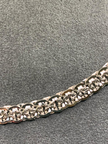 Collier Collier vintage en or blanc 58 Facettes