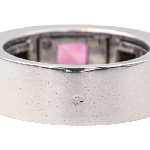 Bague 55 Bague Chevalière Or blanc Tourmaline 58 Facettes 4134629CN