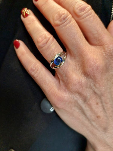 Bague BAGUE MODERNE SAPHIR 58 Facettes 094571