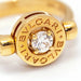 Bague 54 BVLGARI - Bague FLIP avec diamant en or jaune 58 Facettes D363775UZ