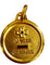 Pendentif Médaille d'amour or jaune 58 Facettes