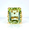 Bague en or jaune et béryl vert 20 carats