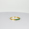 Bague 56 Bague en or jaune avec émeraudes 58 Facettes 2505016