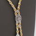 Necklace Tassel necklace with 18 carat diamonds 58 Facettes E360128