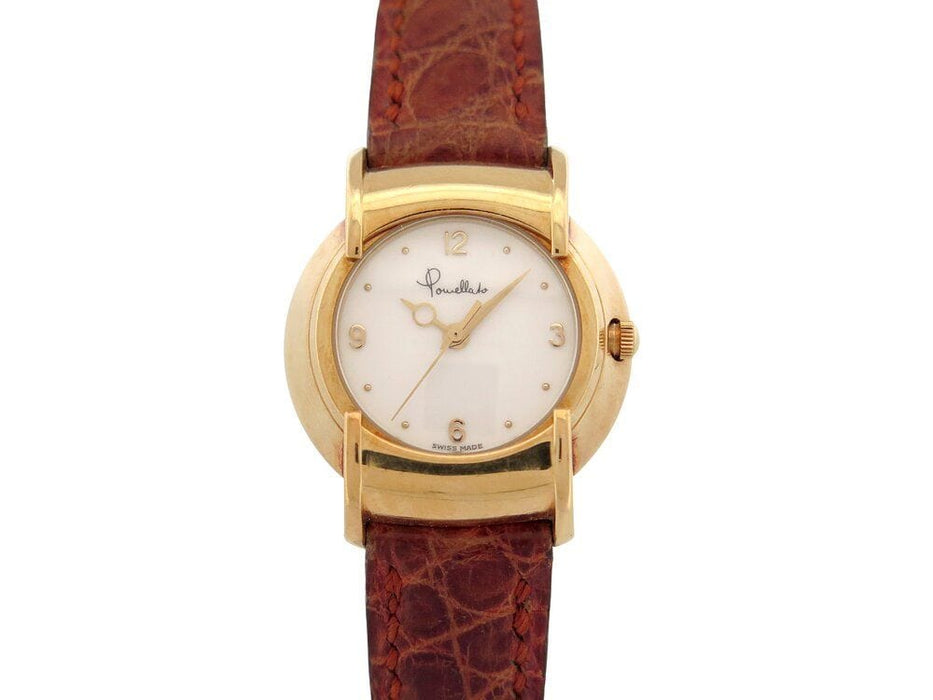 Montre vintage montre POMELLATO quartz en or jaune 18k classique  en 58 Facettes 265210